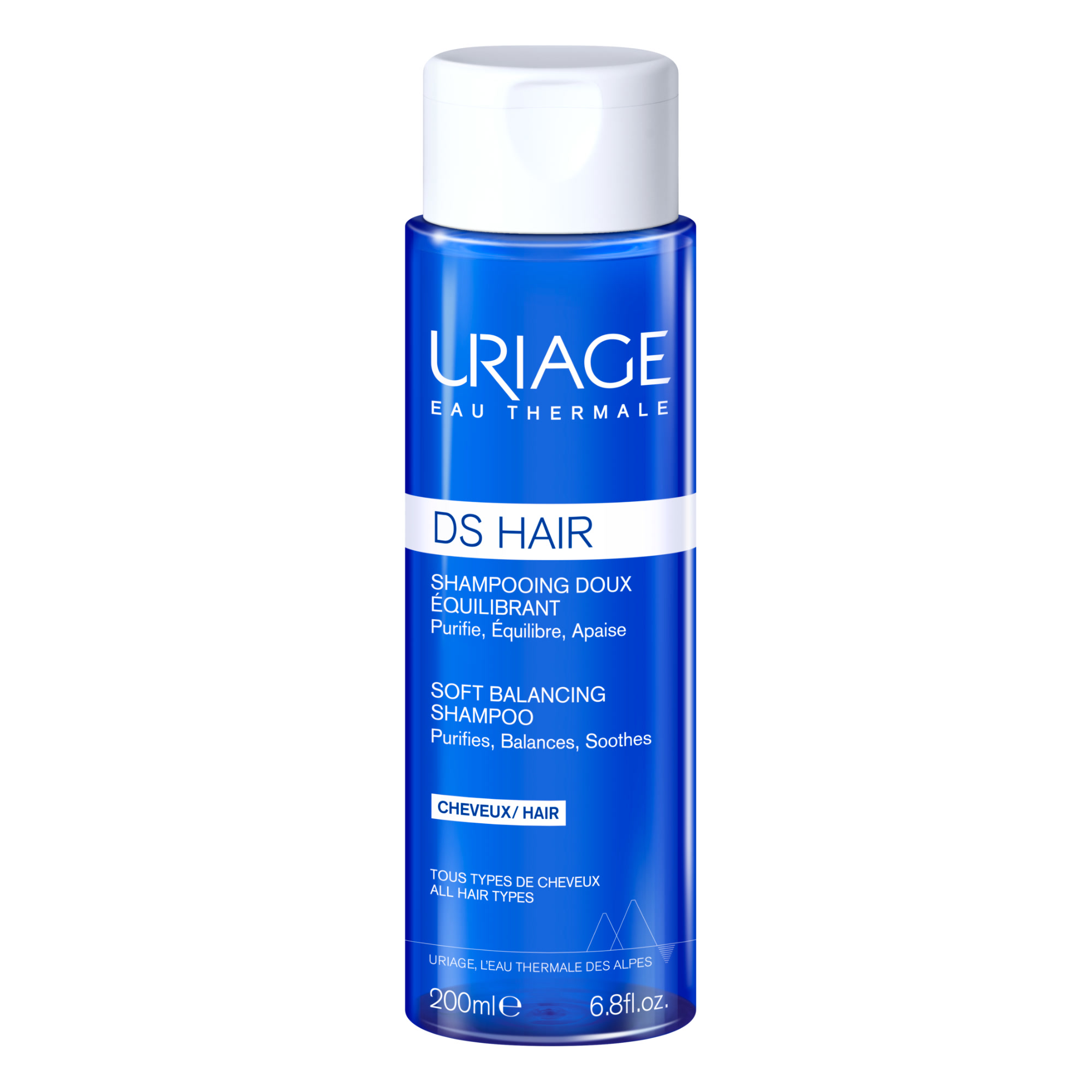 Uriage DS Hair - Shampoo Delicato Riequilibrante Per Tutti I Tipi Di Capelli 200 ml
