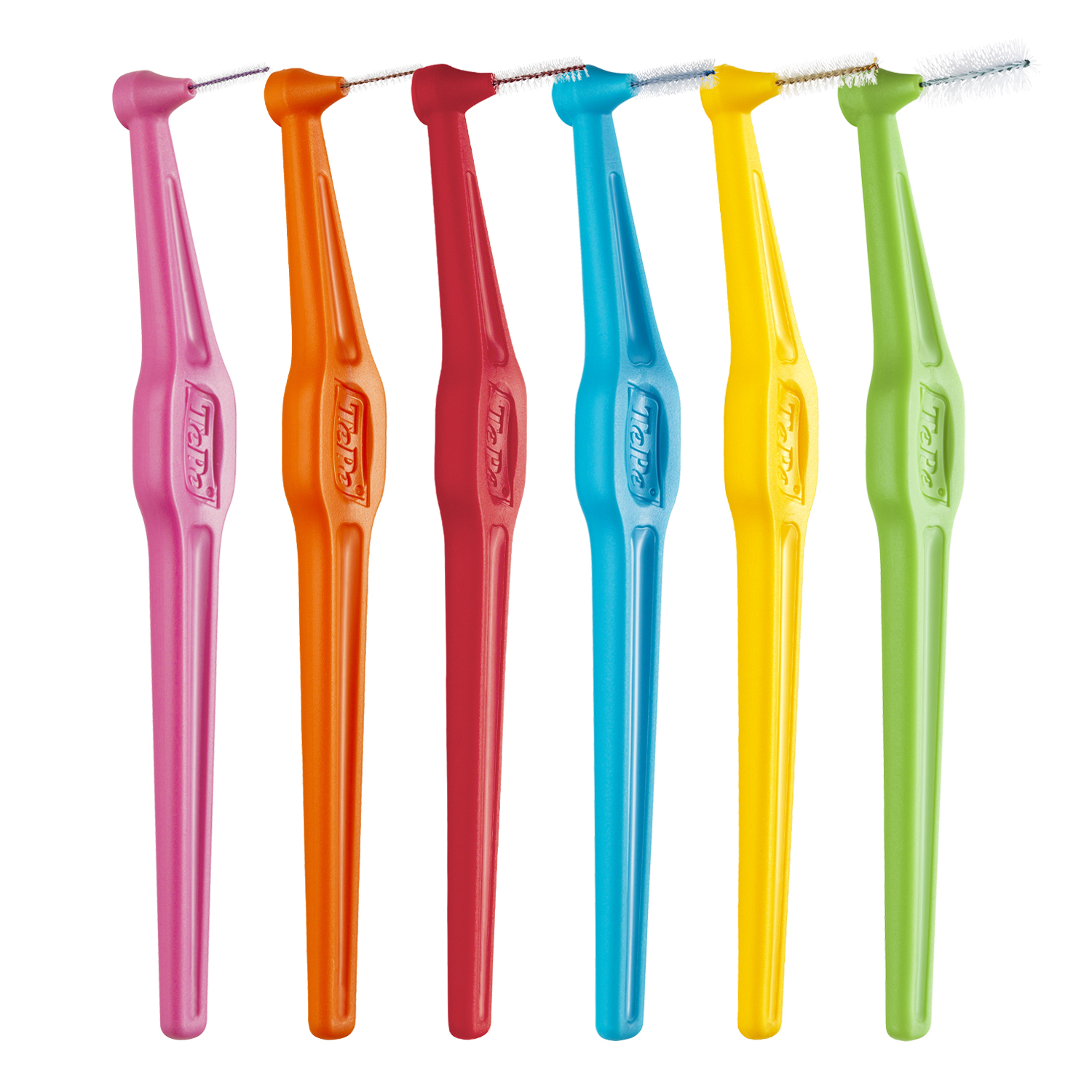 TePe Angle Scovolino Angolato Arancione Con Filo Interdentale 0,45 mm