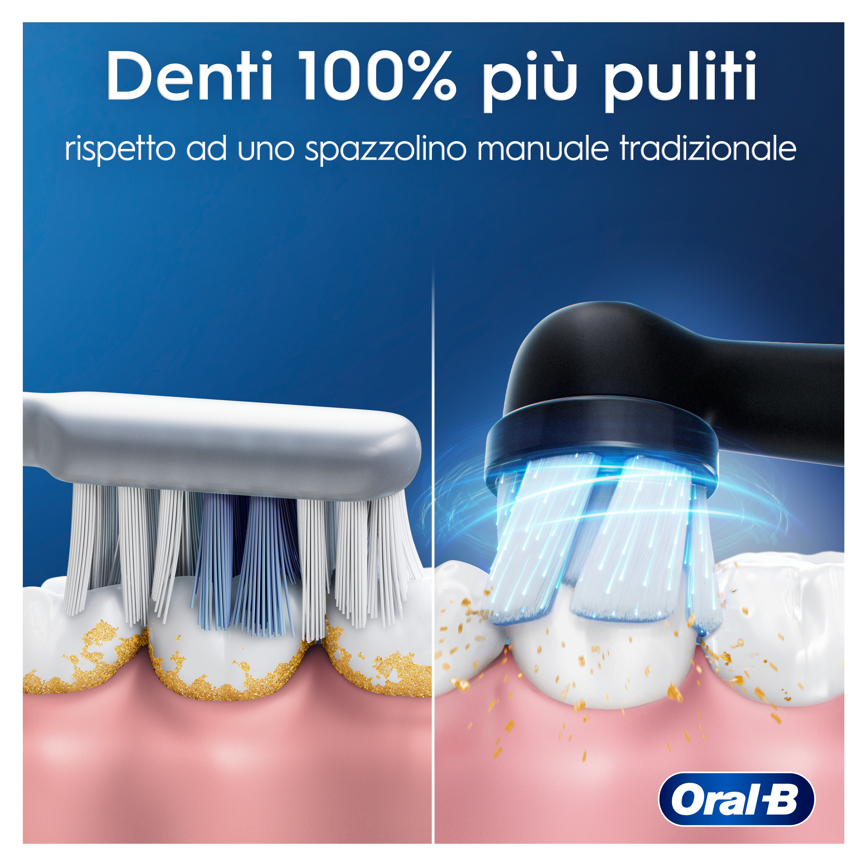 Oralb Power Spazzolino Elettrico Io2 Series Night Black + Travel Case