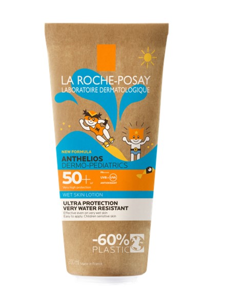 La Roche-Posay - Anthelios Dermo-Pediatrics Lotion Pelle Bagnata SPF50+ Bambino 200 ml