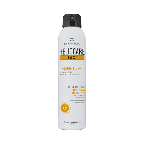 Heliocare 360° - Invisible Spray SPF30 Protezione Solare Corpo 200 ml