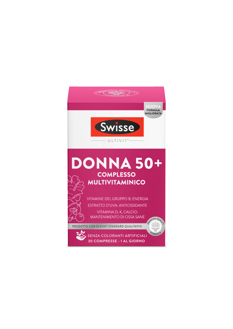 SWISSE MULTIVITAMINICO DONNA 50+ 30 compresse