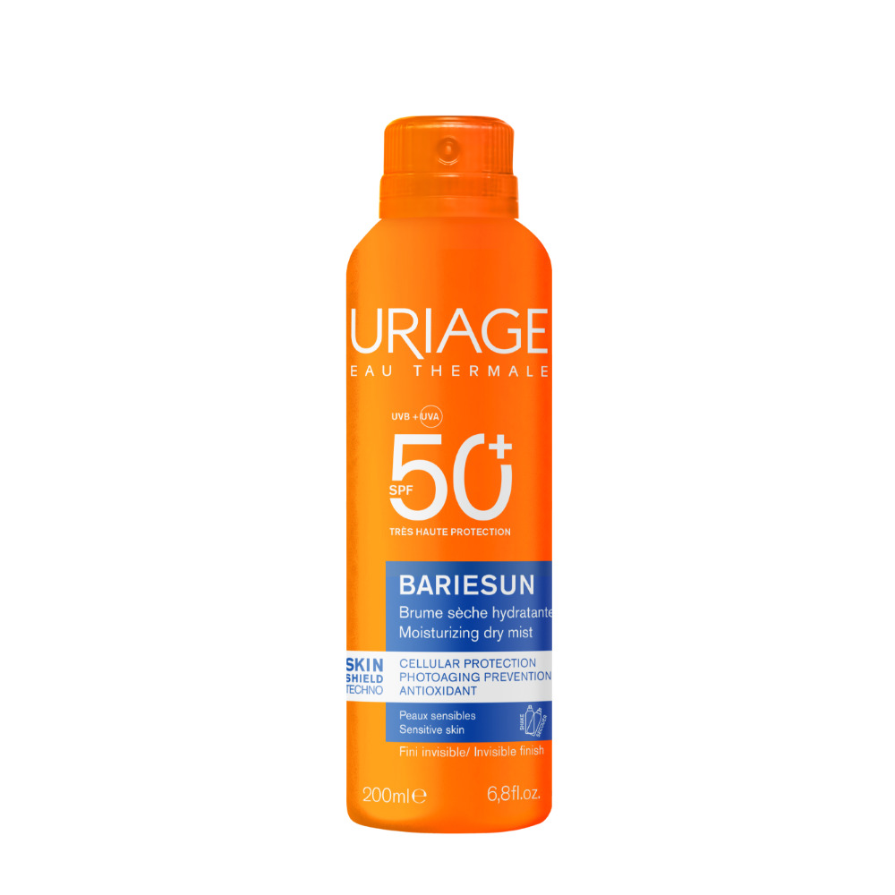 Uriage - Bariésun Spray Solare Asciutto SPF50+ Viso E Corpo Effetto Invisibile 200 ml