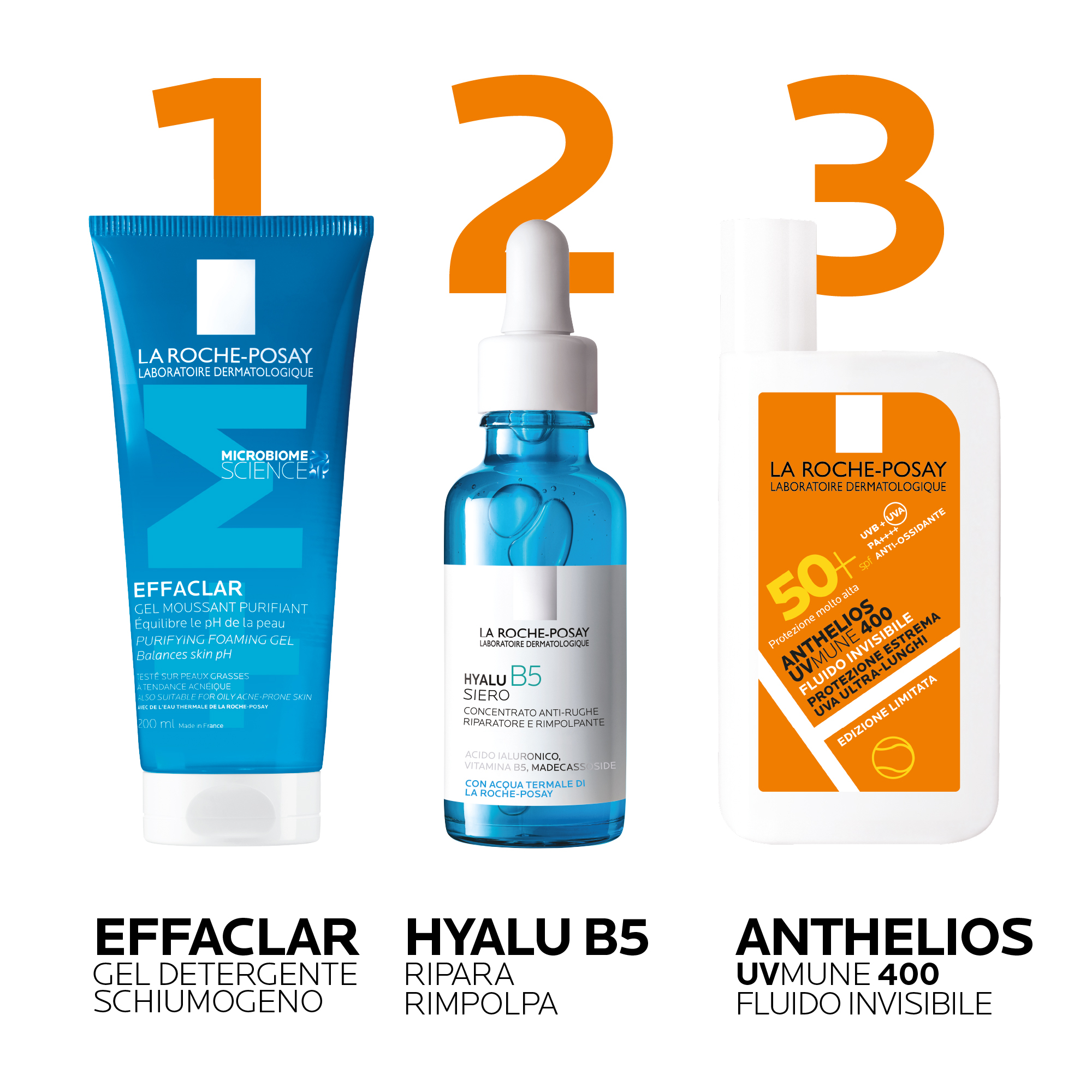 La Roche-Posay - Anthelios Uvmune 400 Fluido Invisibile SPF50+ Viso 50 ml - Edizione Limitata 