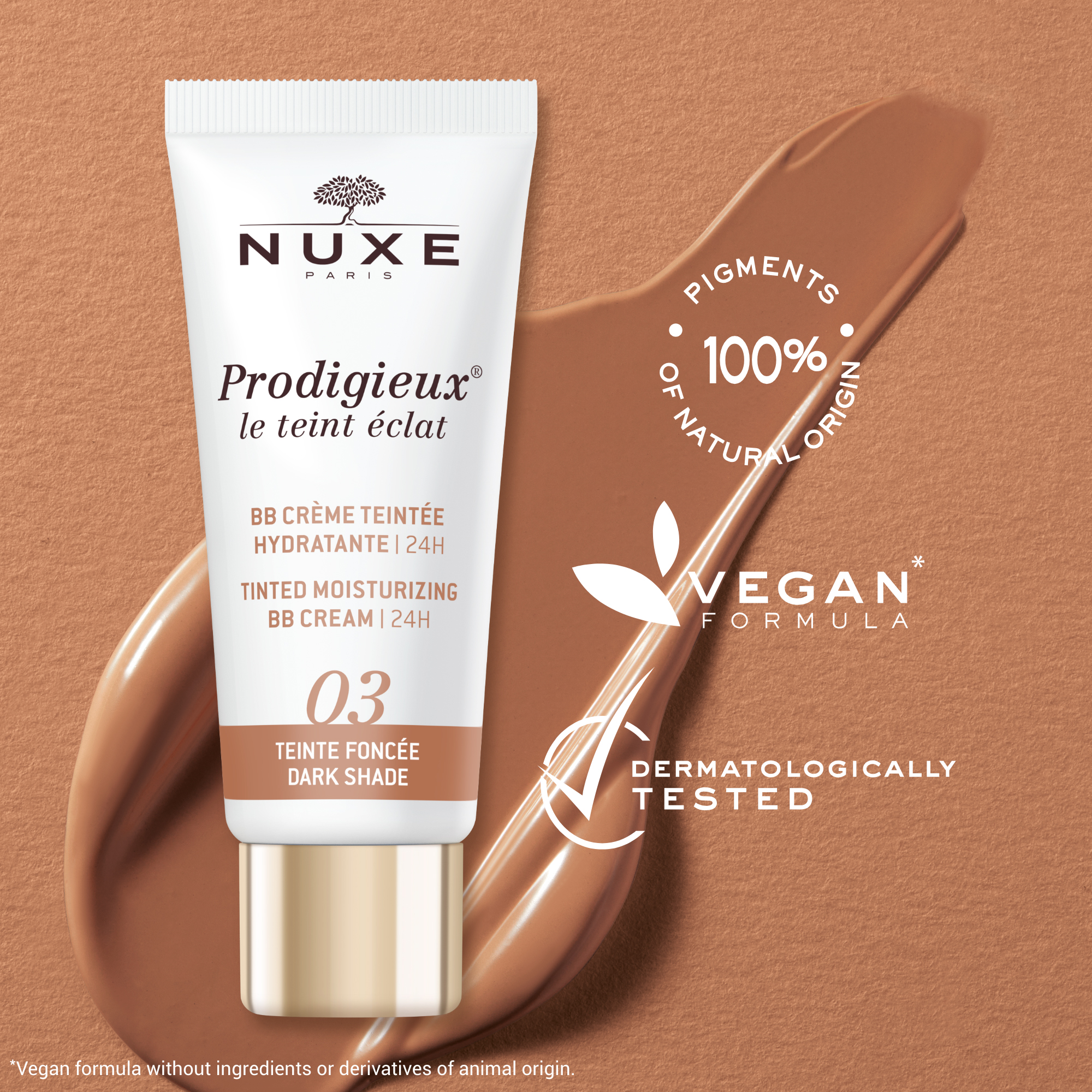 Nuxe - Prodigieux - BB Cream Crema Colorata Idratante - Tonalità Scura 30 ml