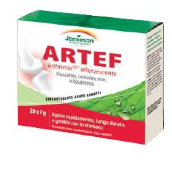 Biovita Jamieson Artef Arthrimin gusto Arancia integratore alimentare utile per le articolazioni 20 bustine