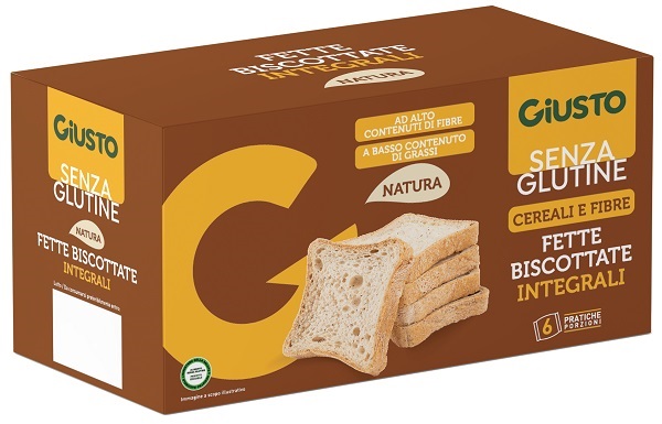 GIUSTO S/G FETTE BISC INTEGR