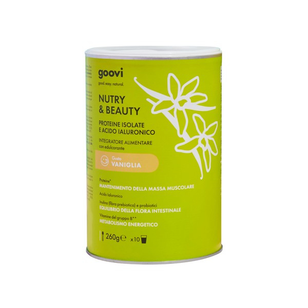 GOOVI Nutry and Beauty Integratore proteico vaniglia - 260