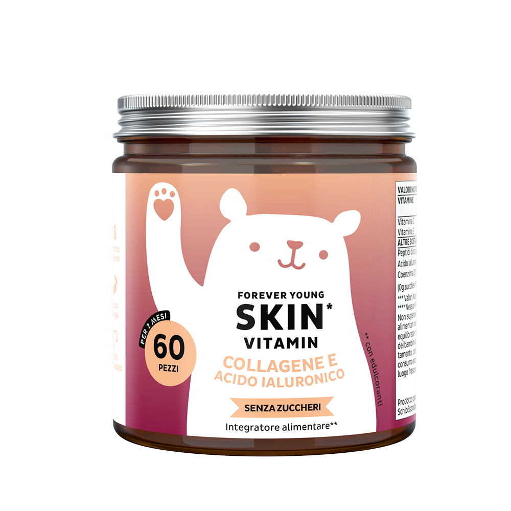 Bears With Benefits - Forever Young Skin Vitamin 60 Orsetti - Integratore Per La Pelle