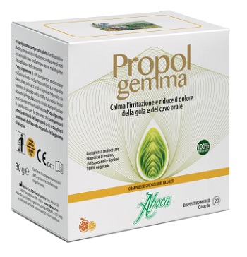Aboca Propolgemma Adulti Irritazione Cavo Orale 20 Compresse Orosolubili - DISPOSITIVO MEDICO Classe II a