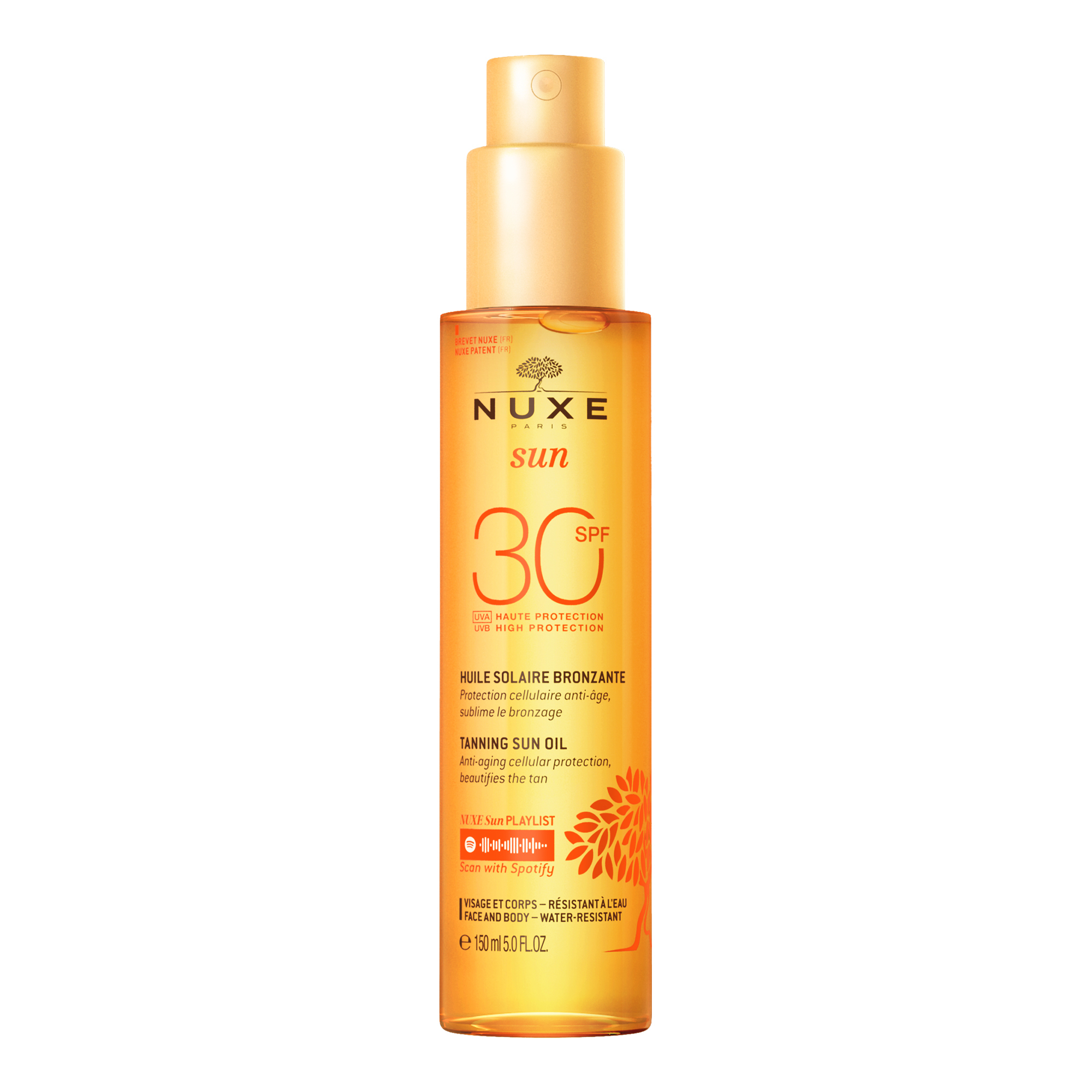 Nuxe Sun - Olio Solare SPF30 Viso E Corpo 150 ml