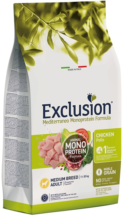 EXCLUSION M ADULT CHICK M 12KG