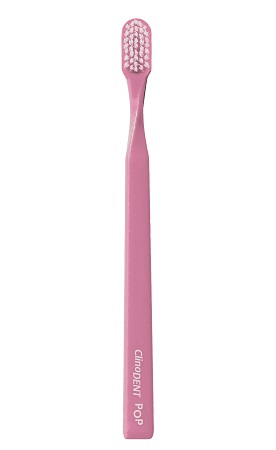 Clinodent Pop Rosa Spazzolino Medio