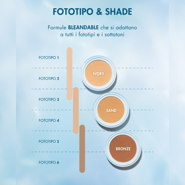 MIAMO Second Skin Mesh Cushion Foundation con Protezione SPF 50 - Shade Bronze-