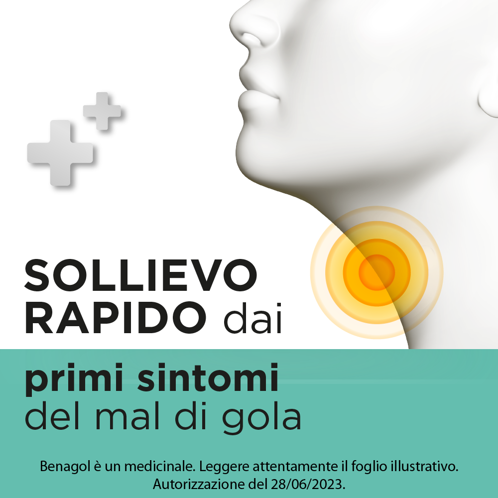 BENAGOL MENTOLO & EUCALIPTOLO 16 PAST. pastiglie mal di gola 