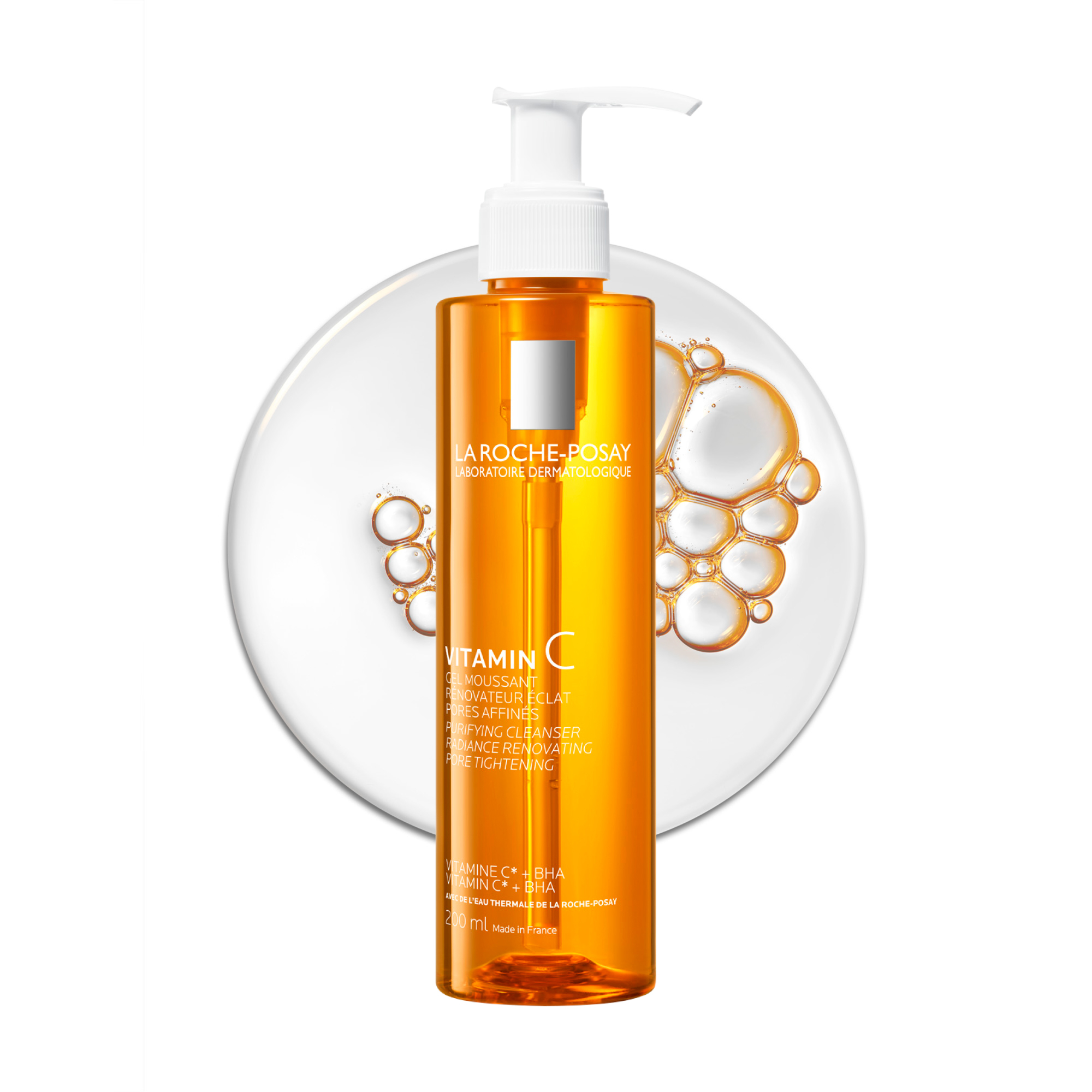La Roche-Posay - Pure Vitamin C, Detergente Purificante per pelli sensibili 200ml