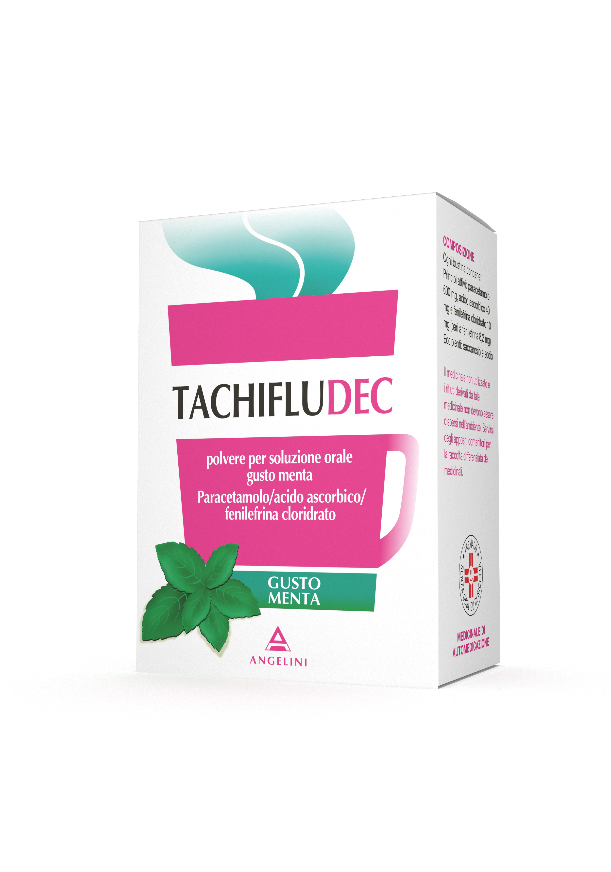 Tachifludec - Gusto menta - 10 Bustine