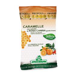Specchiasol Epid Caramelle Propoli E Rosa Canina Gusto Arancia 24 Pezzi