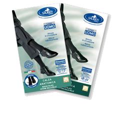 CALZA UOMO COTONE 70 DENARI  PICCOLA BLU