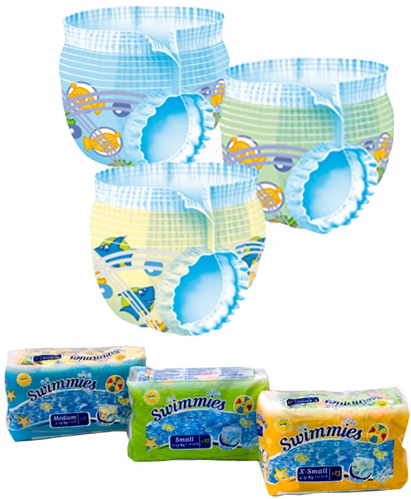 SWIMMIES PANTS S2 7-13KG 12PZ