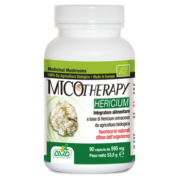 Micotherapy Hericium Integratore Sistema Immunitario 90 Capsule