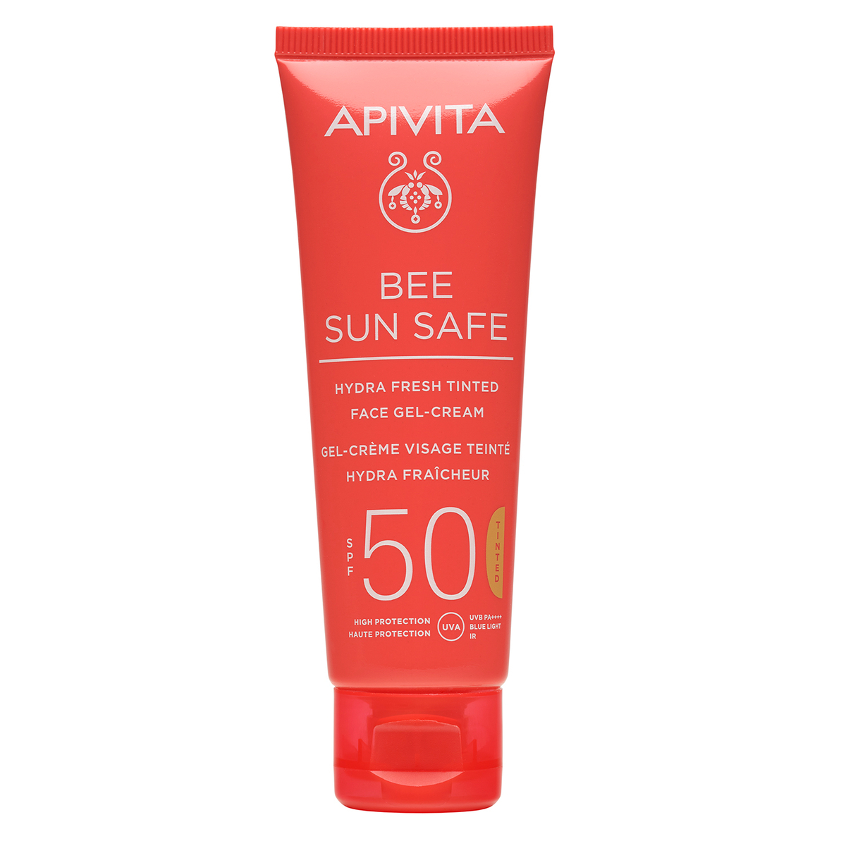 Apivita - Sun Bee Safe - Hydra Fresh SPF50 Crema-Gel Colorata Viso 50 ml