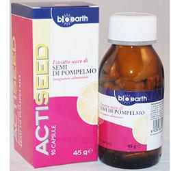 Bioearth actiseed 90 capsule estratto secco di semi di pompelmo