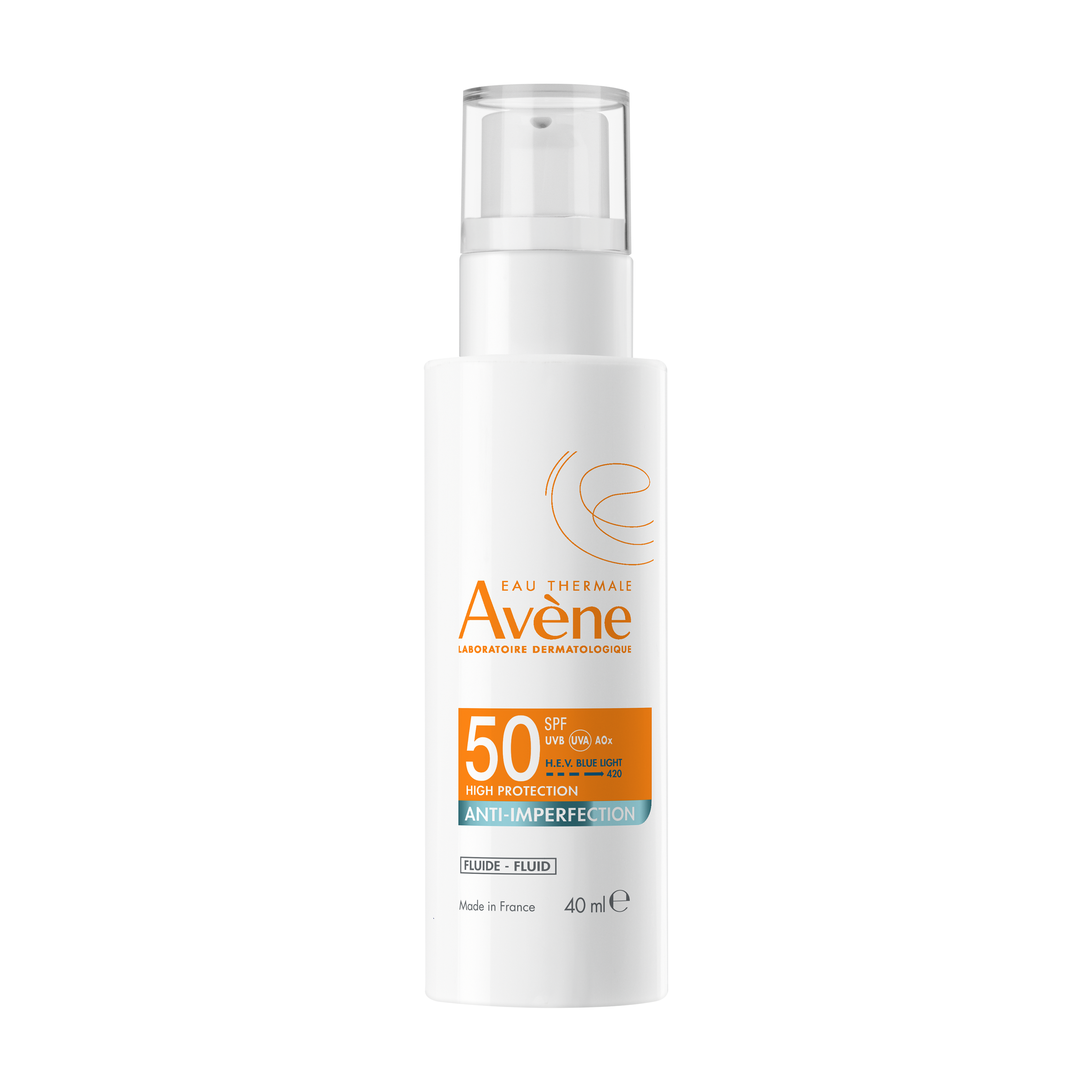Avène - Eau Thermale - Fluido Anti-Imperfezioni SPF50 Protezione Alta 40 ml