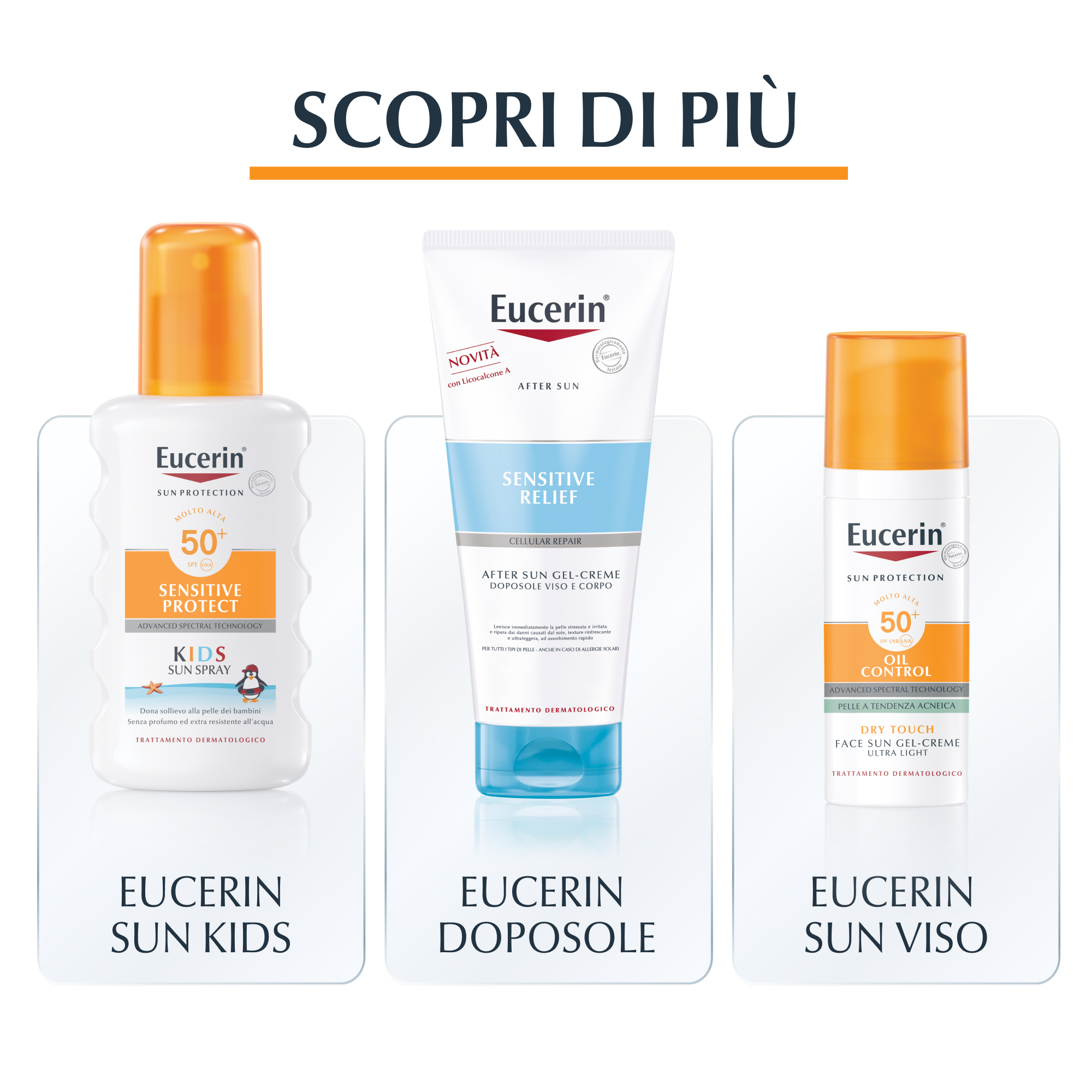 Eucerin Sun Oil Control Protezione Solare Corpo SPF50+ 200mL
