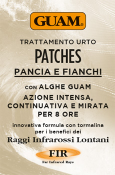 GUAM PATCHES PANCIA E FIANCHI RIMODELLANTE 8 PEZZI