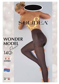 WONDERMODEL 140 Collant Opaque Nero 4 XL