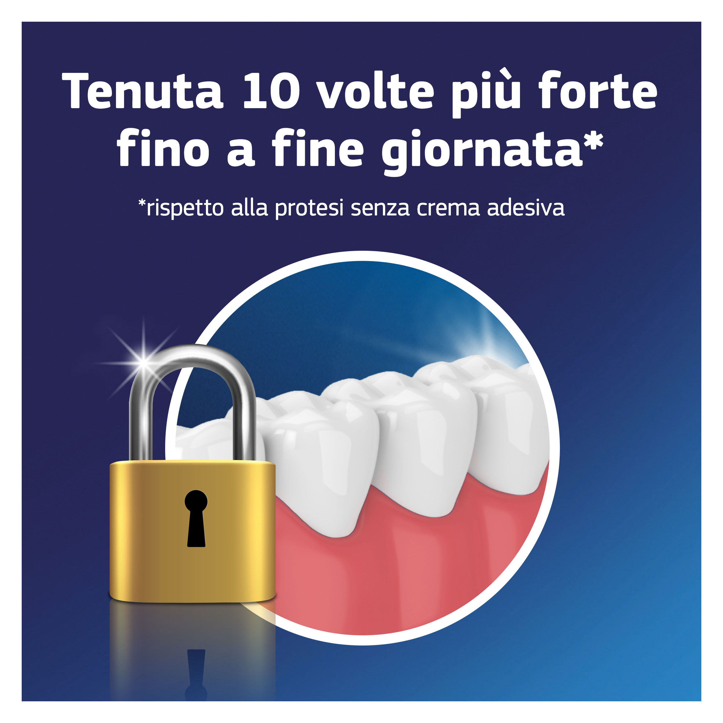 Kukident Plus Doppia Azione Crema Adesiva 57g. Per Dentiere Totali e Parziali