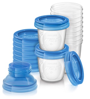 Philips Avent Contenitori Latte Via