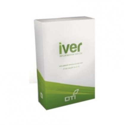 Oti Iver Influenzinum 200CH Integratore Omeopatico 3 Fiale 2 ml