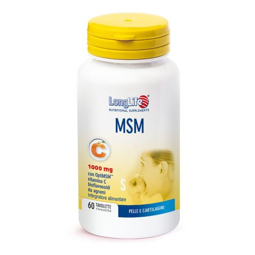 MSM LongLife - Integratore per la pelle e la cartilagine - 60 Tavolette