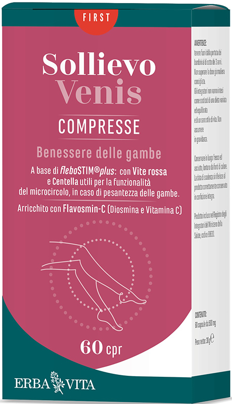 SOLLIEVO VENIS Plus 60 Cpr EBV