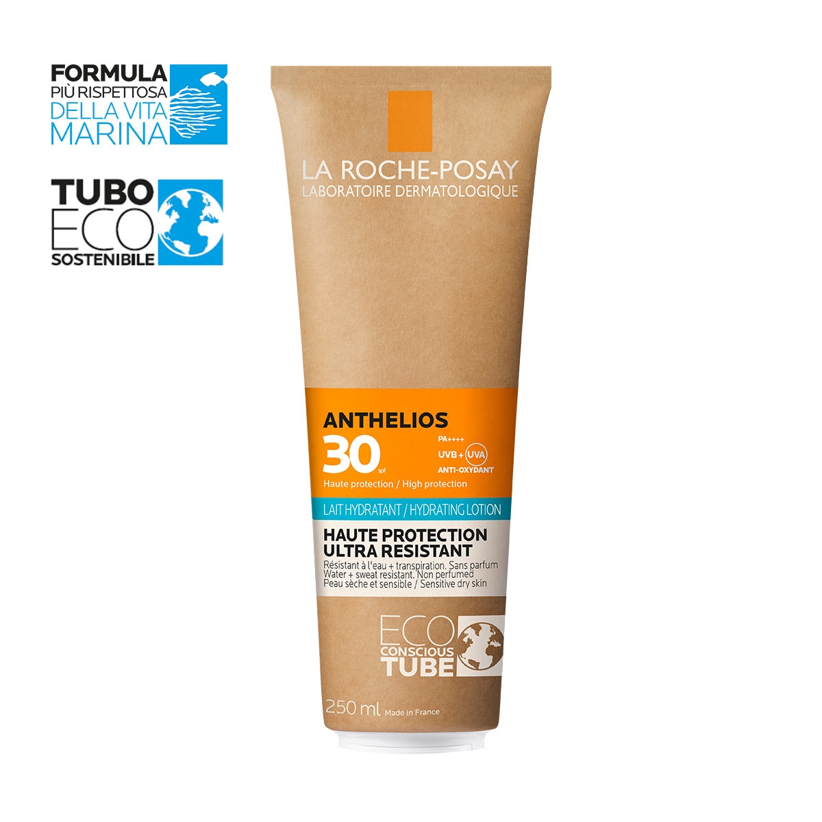 La Roche-Posay Anthelios Latte Idratante spf30 250ml. Protezione UV corpo elevata.
