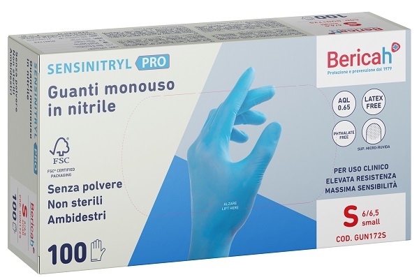 GUANTI NITR S 100PZ SENSINIT PRO