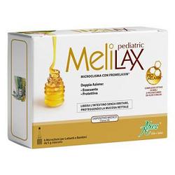 Melilax Pediatric - Microclismi per Bambini - 6 Pezzi - DISPOSITIVO MEDICO Classe II b