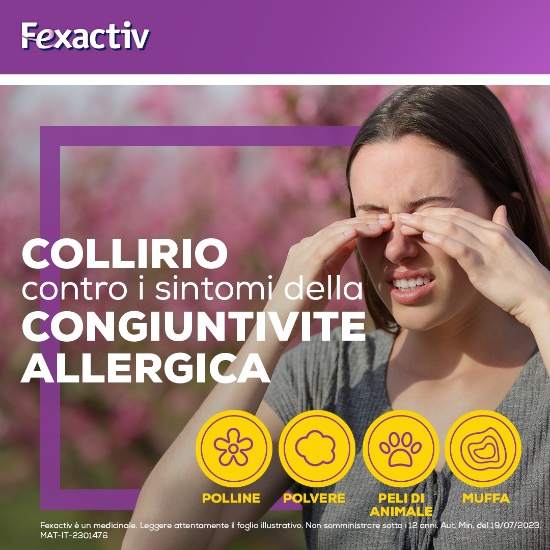 Fexactive collirio - 10 flaconcini da 0,5ml
