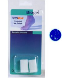 Biogel Fascetta Tubolare Protezione Dita del Piede Taglia M  2 Pezzi