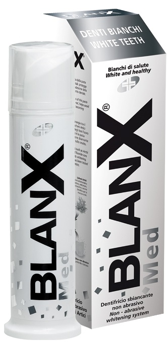 BLANX MED Dentifricio denti Bianchi Sbiancante Naturale non abrasivo 100ml