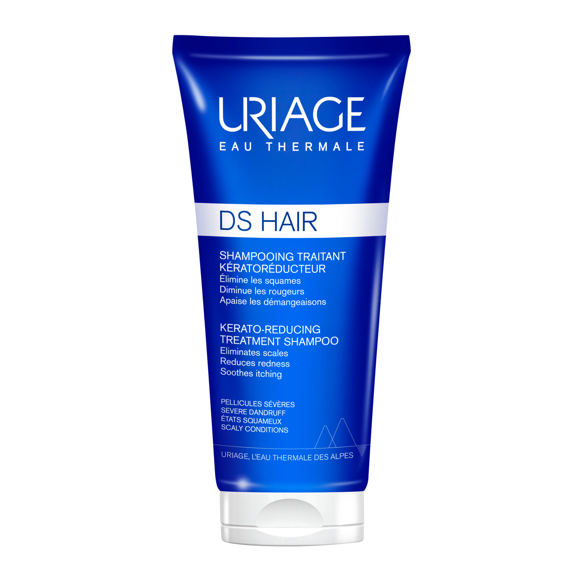 Uriage DS Hair - Shampoo Cheratoriduttore Per Forfora Severa, Secca E Grassa 150 ml