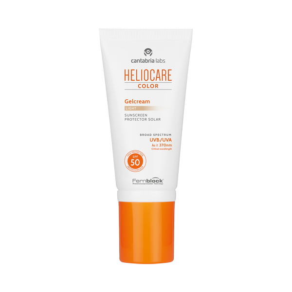 Heliocare Color - Gel Cream SPF50 Protezione Solare Viso 50 ml - Tonalità Light