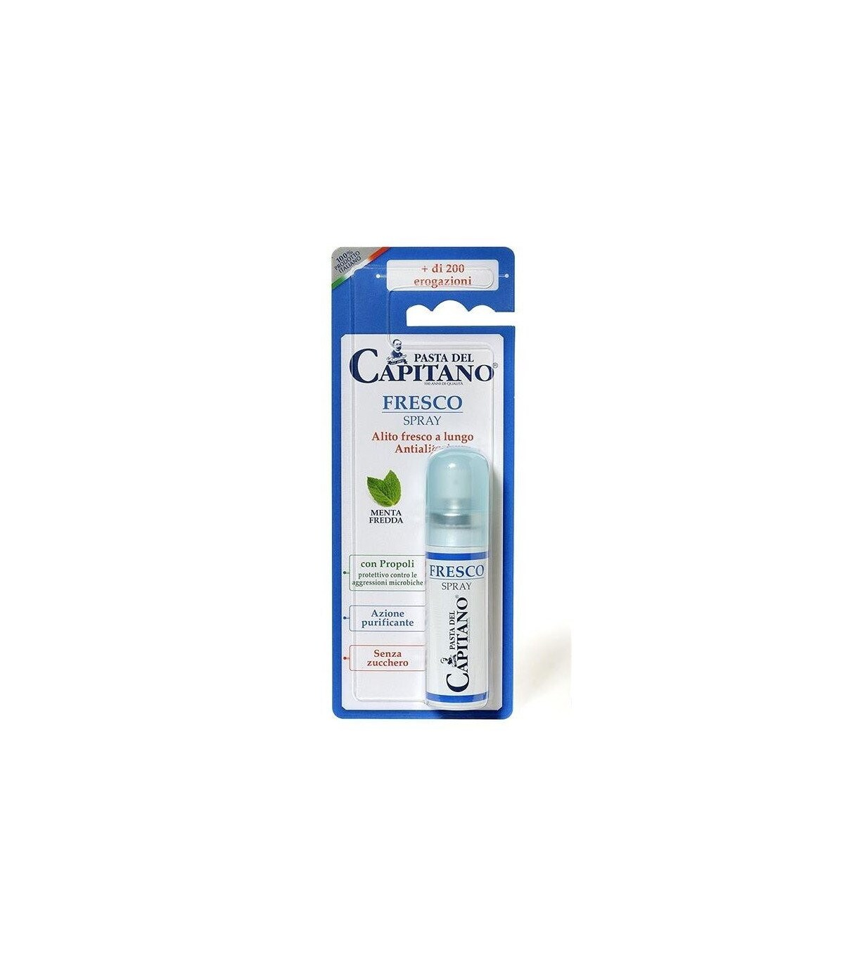 Pasta Del Capitano Spray Menta Fredda Alito Fresco 15 ml