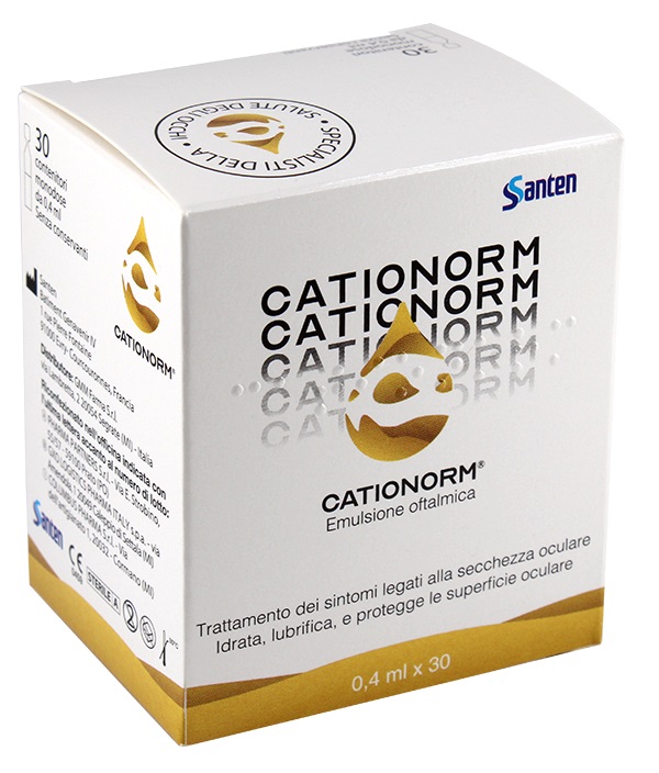 CATIONORM GOCCE 30F MONODOSE