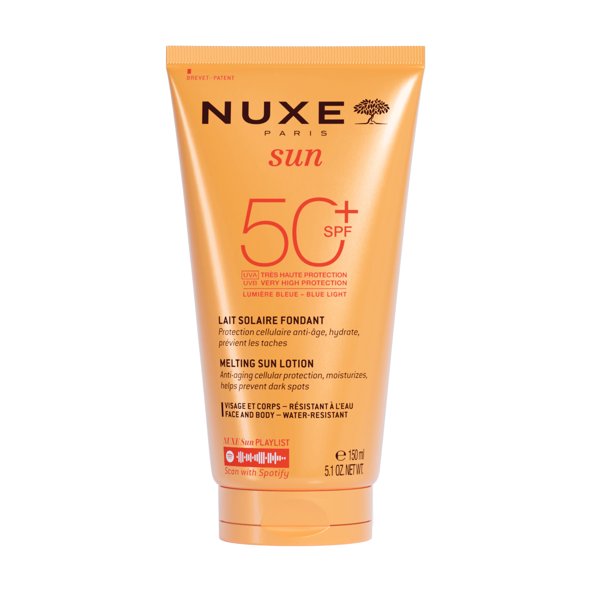 Nuxe Sun - Latte Solare SPF50+ Viso E Corpo 150 ml
