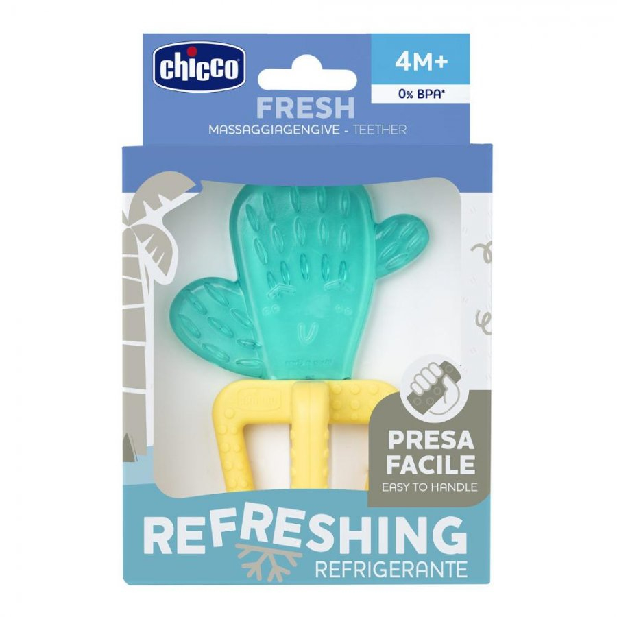 Chicco NUOVI MASSAGGIAGENGIVE FRESH CACTUS 4M+