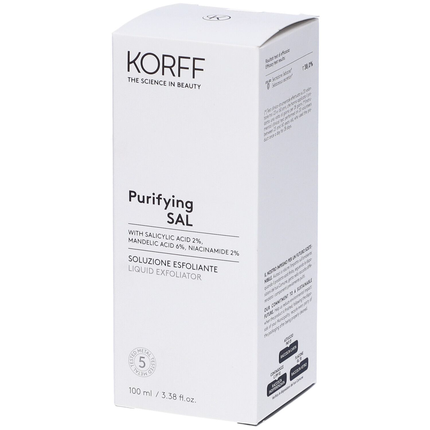 KORFF SOLUZIONE ESFOL PURIFYIN
