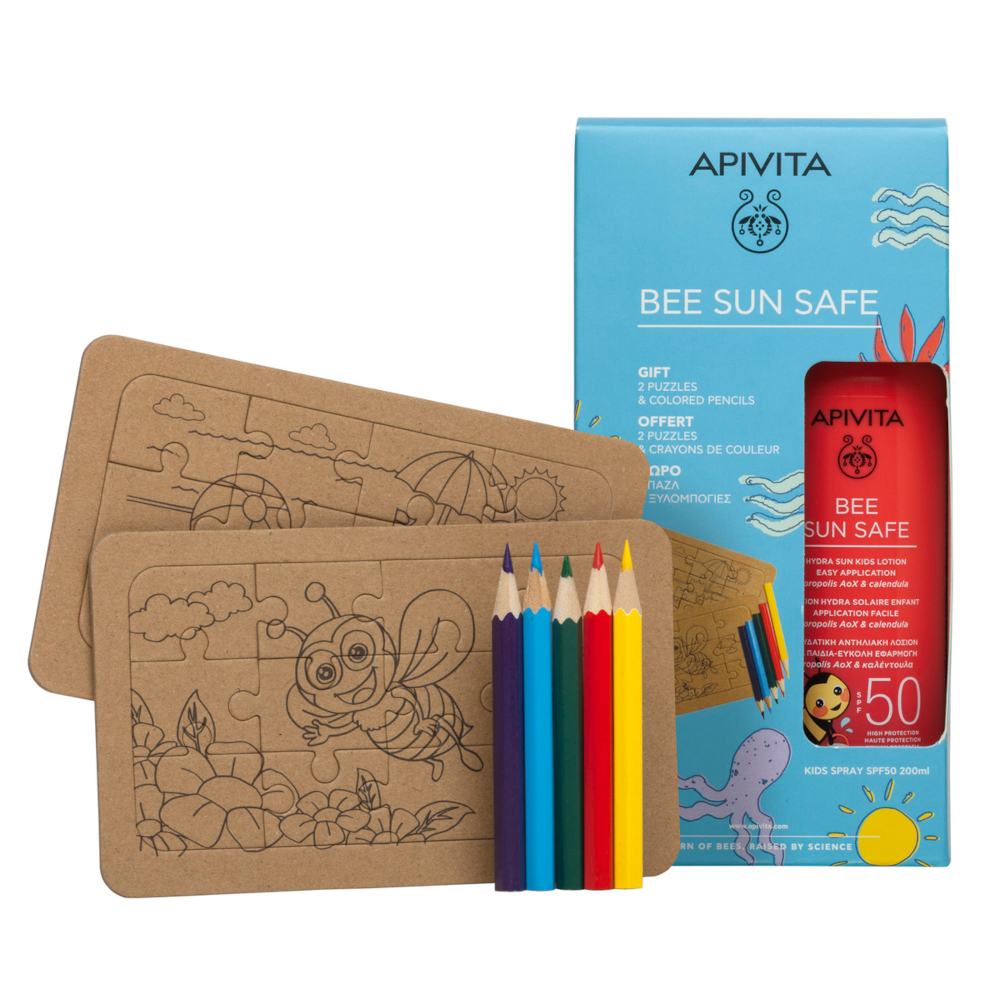 APIVITA - Cofanetto Bee Sun Safe Spray Bambini SPF50